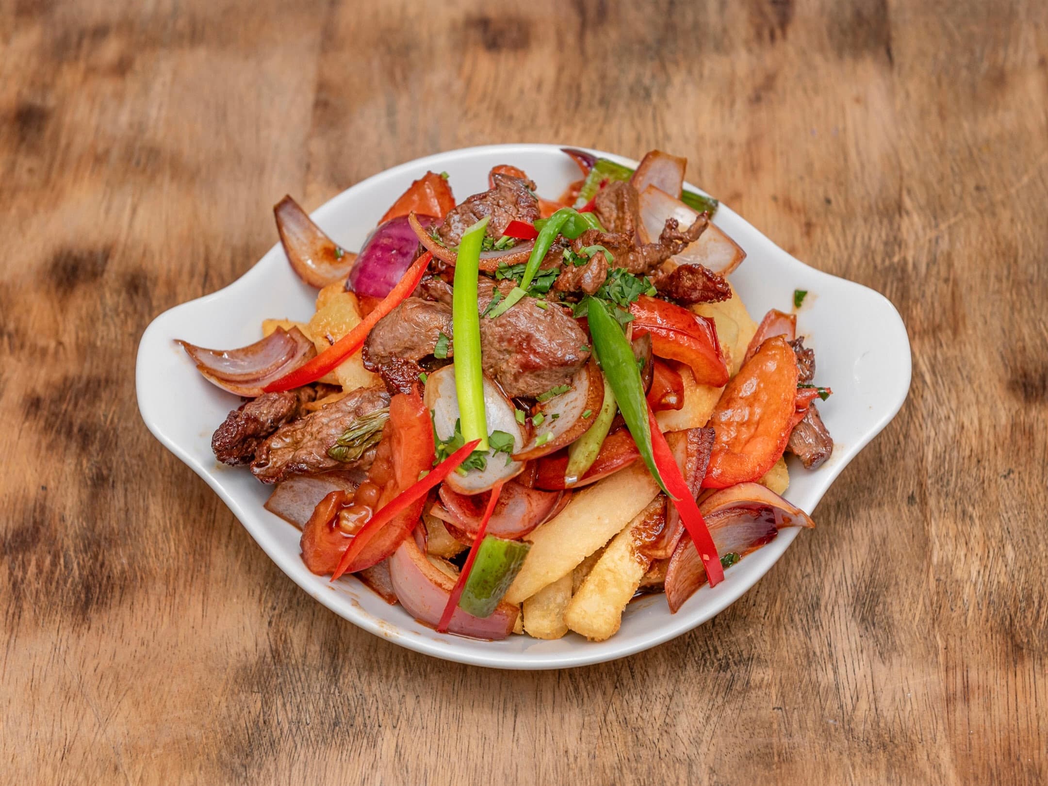 Assorted Peruvian dishes